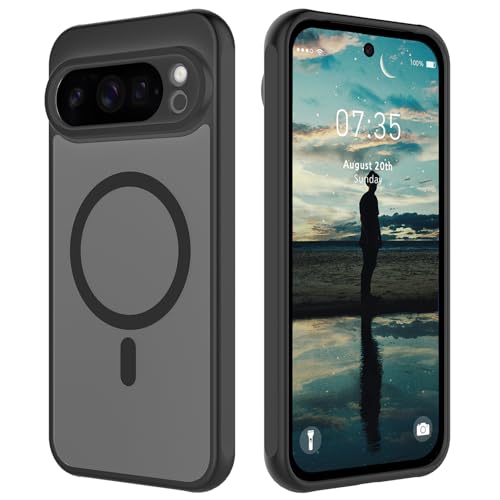 Coque Google Pixel 10 Pro XL MagSafe rigide et translucide protection antichoc et anti-chute