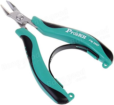 Miniatura 4 de Doradus ProsKit - Alicates de corte diagonal de acero inoxidable de 4.528 in PM-396F