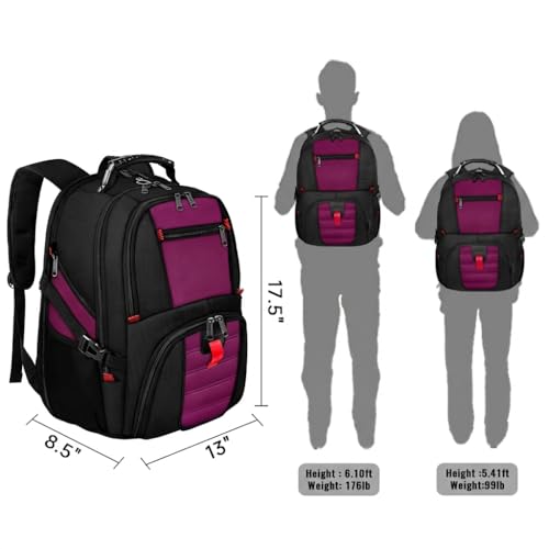 Image of YOREPEK Large Laptop Backpack for Women, Heavy Duty Travel Backpack