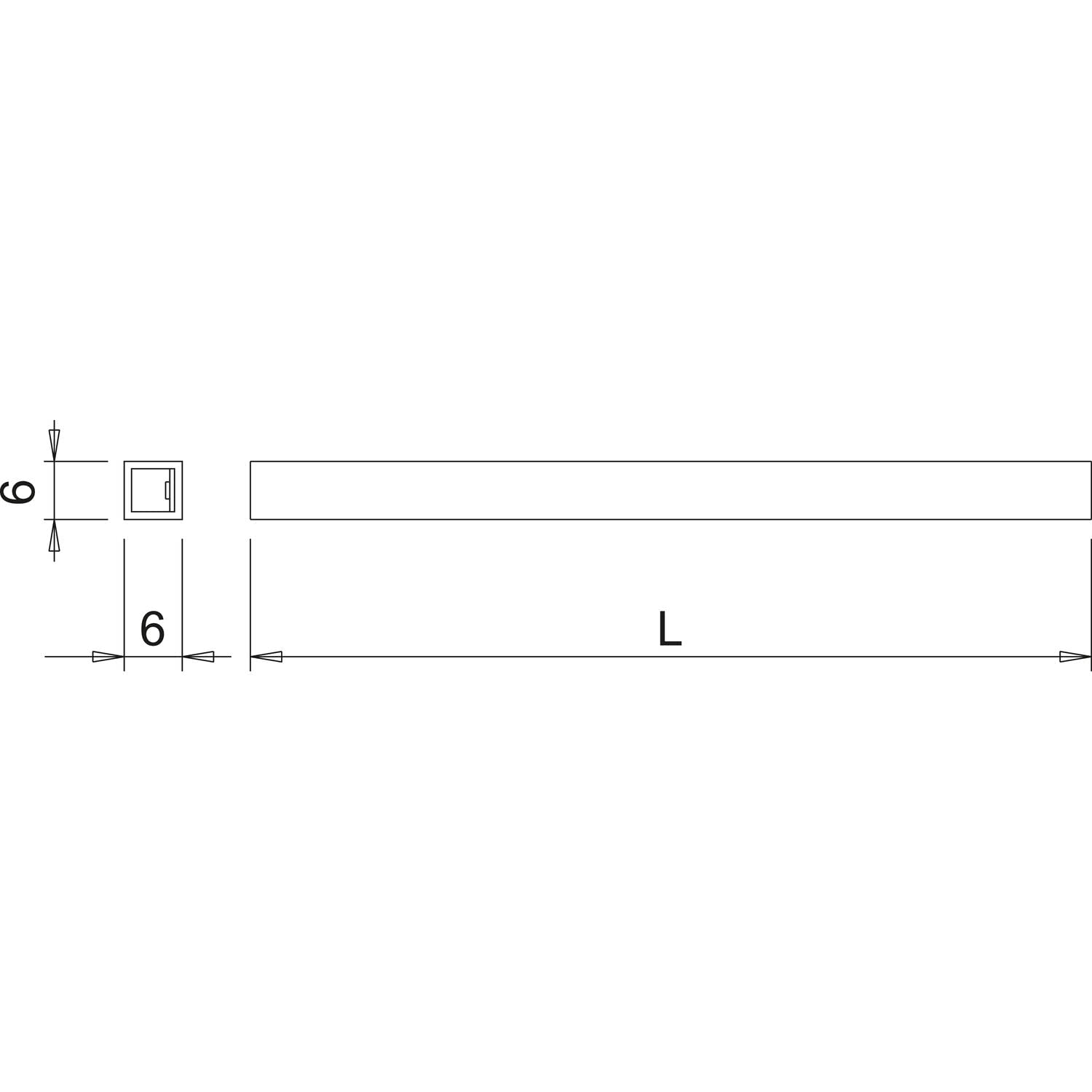 DOMUS LINE Flexyled - Striscia LED AT6 con rivestimento in silicone, senza punti luminosi, separabile e flessibile, 4000 K, bianco neutro, 24 V, 3000 mm