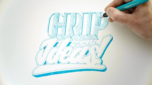 Faber-Castell Grip 2011 Fountain Pen, F Nib Turquoise Turquoise #TOP7