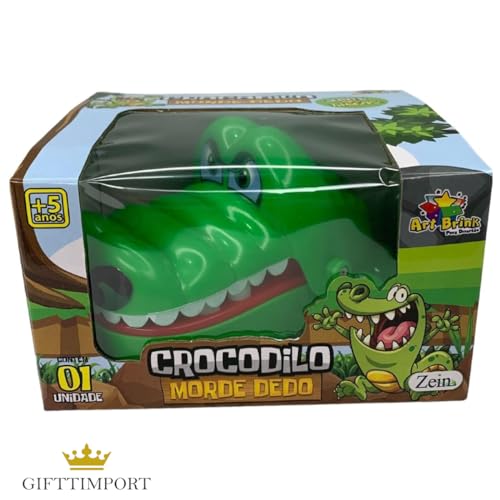 Crocodilo Dentista Jogo Morde De Dedo Jacaré Brinquedo de Mesa Infantil Dentes Desafio Mordida Morde