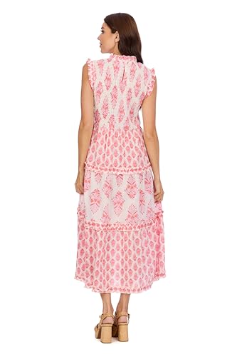 Image of Mud Pie Women's Mud Pie Women's Ward Smocked Midi Dress