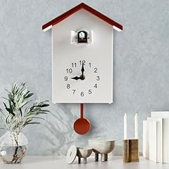 Cuckoo Clock, Plastic Cuckoo Wall Clock with Pendulum Bird,Tweeting Sound Hanging Bird Clock Cuckoo Clock, Plastic Cuckoo Wall Clock with Pendulum Bird,Tweeting Sound Hanging Bird Clock review