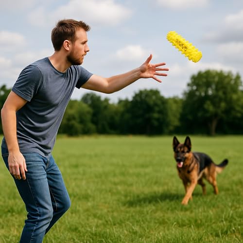 PetMix Kauspielzeug mit 360° Reinigungsnoppen | TPR, Große & Kleine Hunde