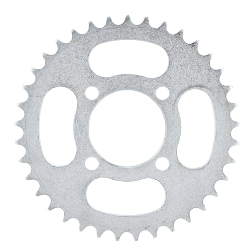 Qiilu 37 Teeth 428 Chain Rear Sprocket Cog Parts for Pit Trail Quad Dirt Bike ATV 110