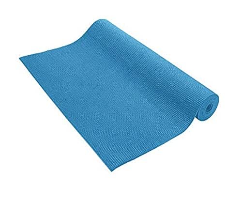 RIS Fitness Heavy-Duty PVC Yoga Mat – Durable Non-Slip Exercise Mat for Yoga, Pilates & Floor Workouts, 900g Weight, 183 x 61 cm, 4mm Thick (Ocean Blue)-image-15