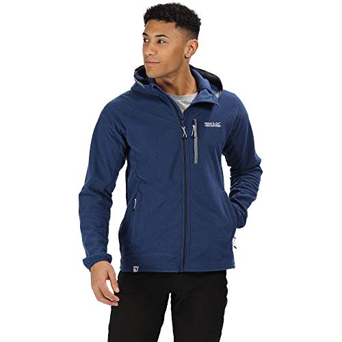 Gilet polaire technique zippé homme avec capuche réfléchissante Vorro