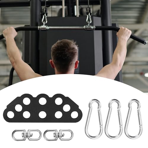 Accessoires pour machine à poulie : barre d'écart double réglable - 2