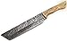 KE-0243-HK Custom Handmade Damascus Steel Tanto Blade Knife Bone Handle