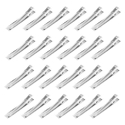 PATKAW 100���� �w�A�N���b�v ������ �_�b�N�r���N���b�v 5.5mm DIY����p �w�A�A�N�Z�T���[�̍ޗ� �@�׏�v�ȃV���v���f�U�C�� �����߂�w�b�h�h���X�̑����ɍœK