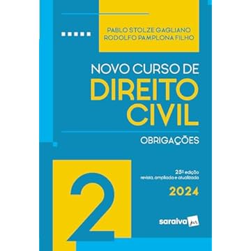 Capa do livro Novo Curso De Direito Civil - Obrigações - Vol. 2 - 25ª edição 2024: Volume 2