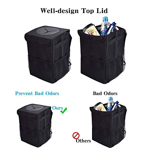 QYHSS Universale Cestino per Spazzatura da Auto