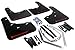 Rally Armor MF29-UR-BLK/RD Black, Red Mud Flap with Logo (13+ Ford Fiesta ST), 1 Pack