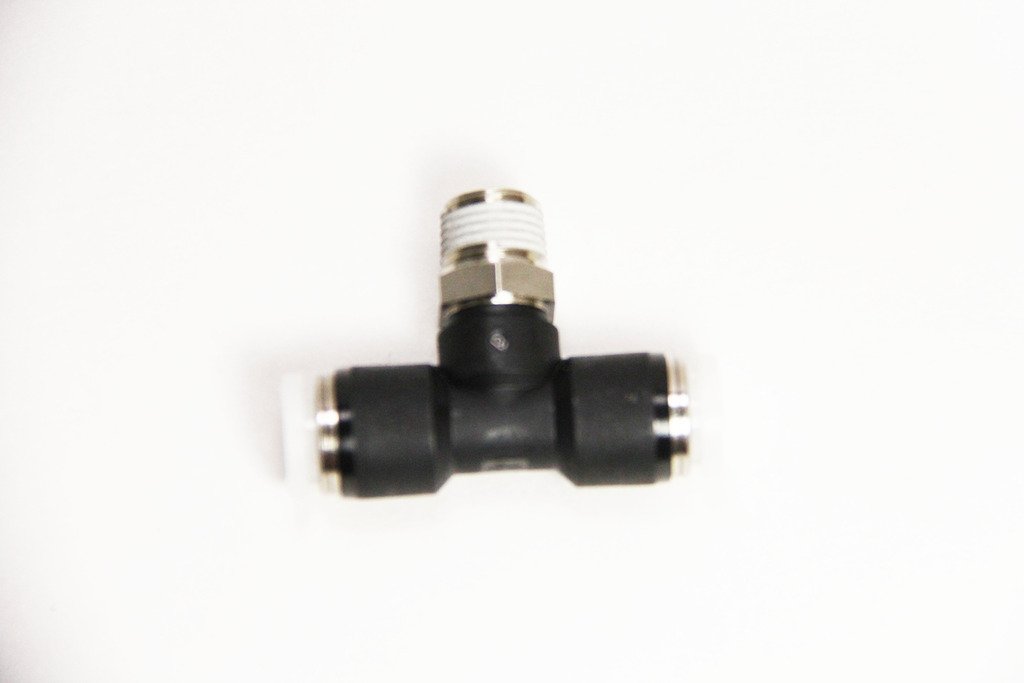 UPC PB1/4-N1UT Pisco Fitting, Straight, 1/4 Tube Diameter, 1/8 Thread Size NPT