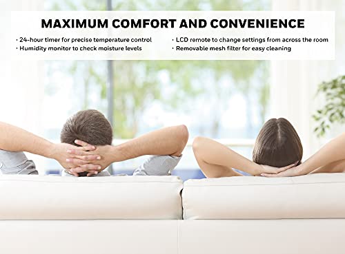 Honeywell 9,900 Btu Portable Air Conditioner, Fan, And Dehumidifier, Cools Rooms Up To 450 Square Feet, Includes Full Window Installation Kit And Drain Tube #TOP4