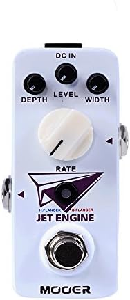 MOOER Jet Enginedual flanger pedal Micro Modulation Pedal recreate all your favourite analog flange