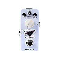Take off to the skies with the JET ENGINE dual flanger pedal from MOOER. Two different flange pedals packed into a micro modulation pedal Switching between H.FLANGER and B.FLANGER will change the frequency range of the modulation providing anything f...