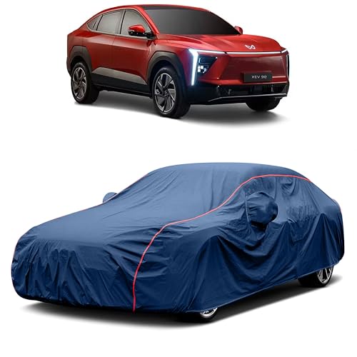 Image of Heavy-Duty Car Cover for Mahindra XEV 9e (2024 to 2026 All Models) Deluxe Waterproof & UV-Resistant All-Season Exterior Protection