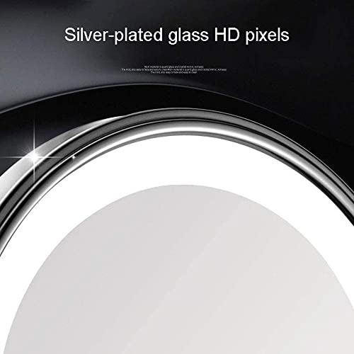 Miroir grossissant LED télescopique avec double face lumineuse