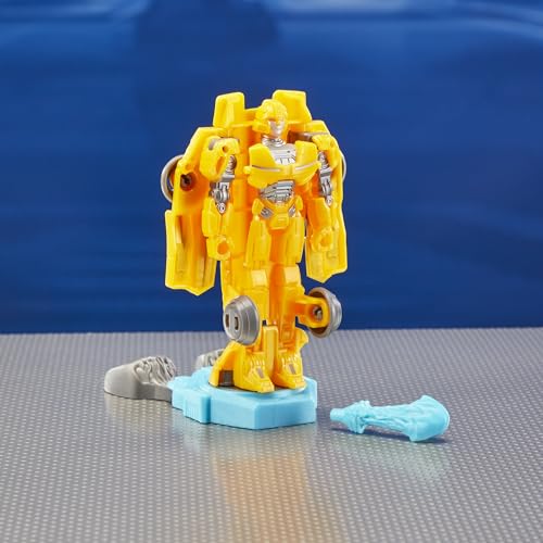Transformers One Robot Battlers Bumblebee (B-127) 4.5-Inch Robot Action Figure, Interactive Toys for Boys and Girls Ages 6 and Up - image 3