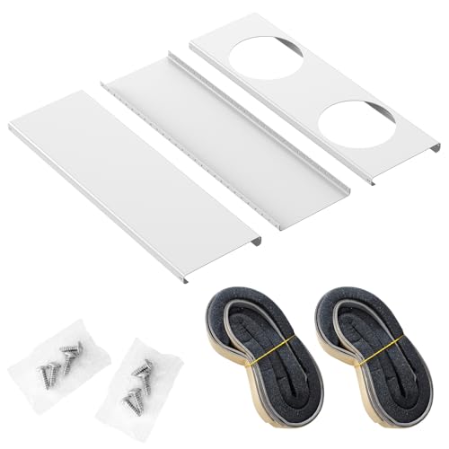 Dual Hose Window Kit: Optimize Your Portable AC Efficiency Today 3 Pack 20