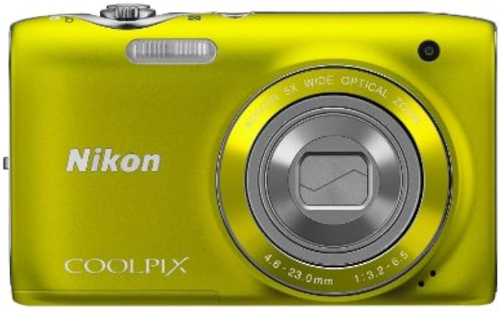 Nikon Coolpix S3100 黄色 コンパクトデジタルカメラ充電器付き Nikon Coolpix S3100 黄色 コンパクトデジタルカメラ充電器付き