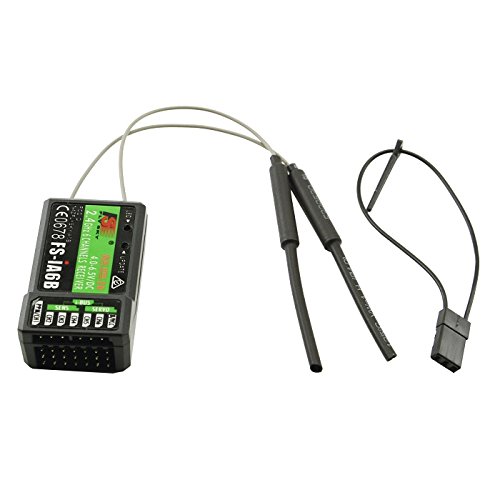 Goolrc 2.4G Flysky Fs-Ia6B 6 Ch Receiver Ppm Output With Ibus Port Compatible Flysky I4 I6 I10 Transmitter #TOP13