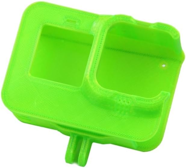 0~50° Adjustable 3D Printed TPU Mount for Hero 8 9 10 11 Hardware 4.2V UAV Structural Retention Component 1PC(Gopro8 green)
