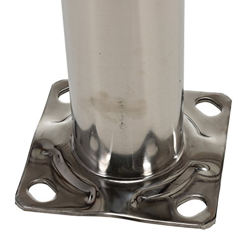 Vestil Bol-Ss-36-4.5 Stainless Steel Pipe Safety Bollard, 4-1/2" Od, 36" Height #TOP4