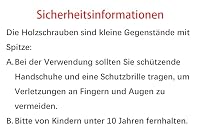 M4×16mm Torx Senkkopf-Holzschrauben Schwarz Xylan beschichtete selbstschneidende Schrauben aus Edelstahl 304 für Holz Vollgewinde Holzbearbeitungsbefestigung(100 Stück) – Ansicht 9