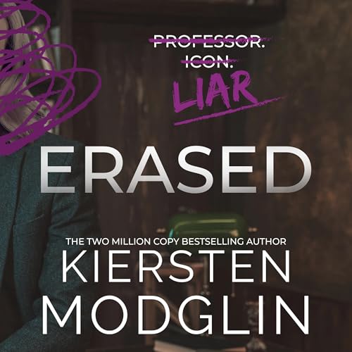 Erased Audiolibro Por Kiersten Modglin arte de portada