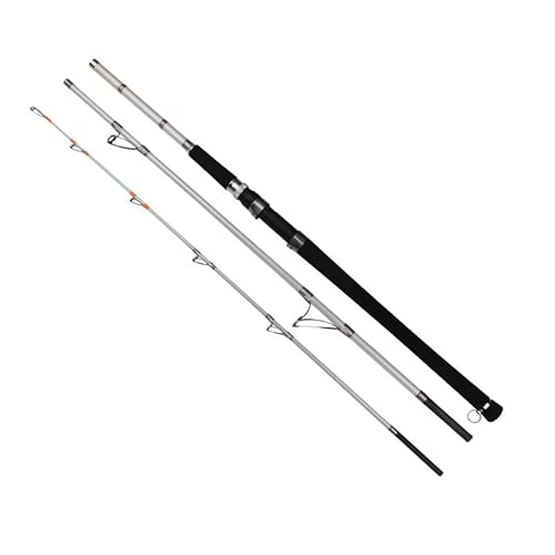 EPMNTHI Outdoor Portable Boat Fishing Rod Three Section Hard Adjustable Road