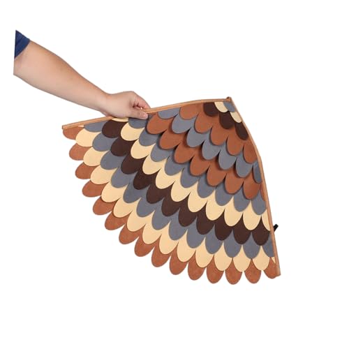 Garneck Owl Wings Costume with Parrot Eagle Cape Soft Lightweight Animal Role Play Outfit for Halloween School Plays Themed Parties Machine Washable Comfortable for Boys - Image 3