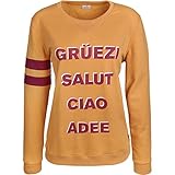  Alprausch Damen Hoi Bibä Pullover, Mustard Melange, XS