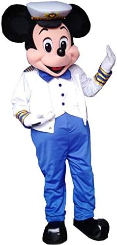 Mickey Mouse Sailor Nautical Mascot Costume Party Character Birthday Halloween Nude