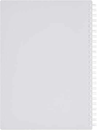 Miniatura 8 de Maruman MNEMOSYNE Cuaderno de 6.97 x 5.04 pulgadas (B6), rayado de 21 líneas de 7 mm (0.3 pulgadas), 50 hojas (N196A), blanco