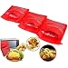Produktbild 3 Stück Kartoffel Mikrowelle Beutel Kartoffel Express Beutel waschbar wiederverwendbar Mikrowellenherd Kochtasche Kartoffelbeutel Potato Express Bag Perfekte Kartoffeln