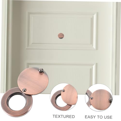 Mirilla de seguridad de puerta frontal con protector de metal sin herramientas 4