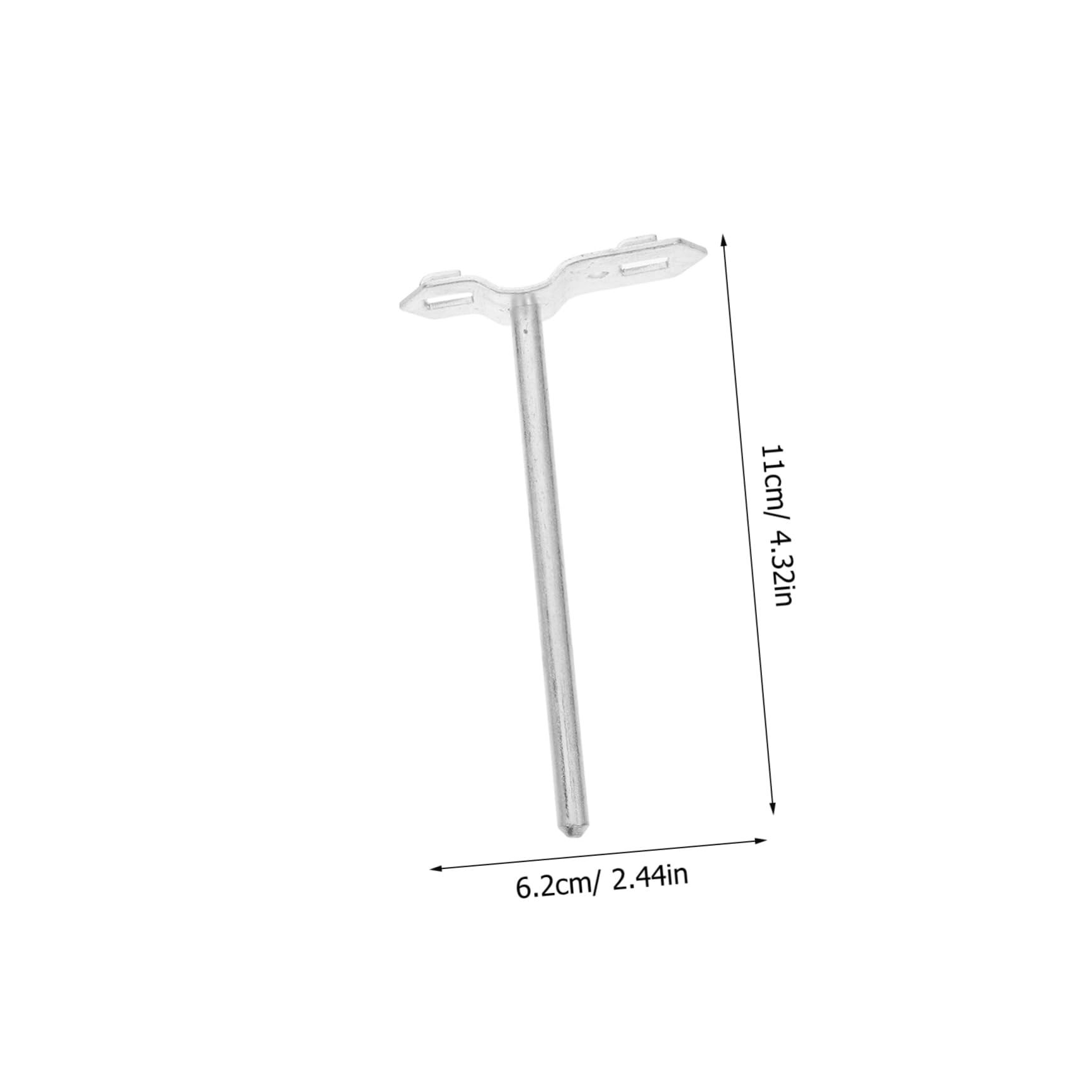 Unomor 6pcs Pegboard Hooks Sturdy Utility Hooks for Organizing Tools Compact Design for Home and Garage Storage Easy Installation Accessories for Pegboard Systems