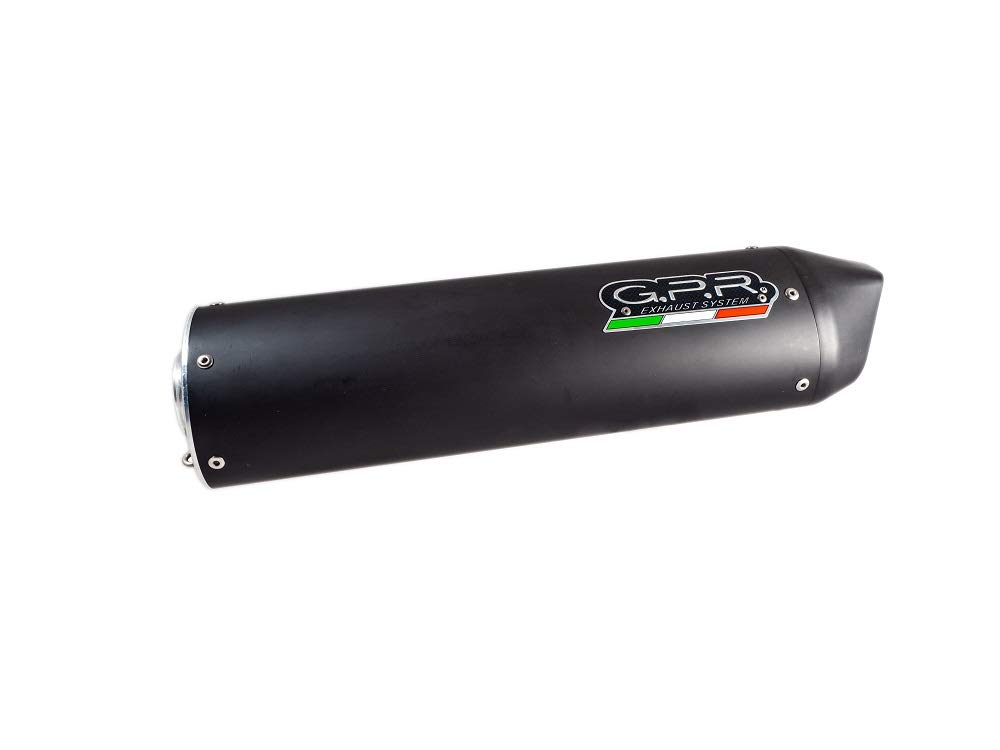 SCARICO GPR EXHAUST SYSTEM COMPATIBILE CON LC8 SMT 990 2008/14 TERMINALI SCARICO OMOLOGATI CATALIZZATI FURORE NERO