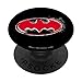 Batman Hardcore Noir Bat Logo PopSockets PopGrip Interchangeable