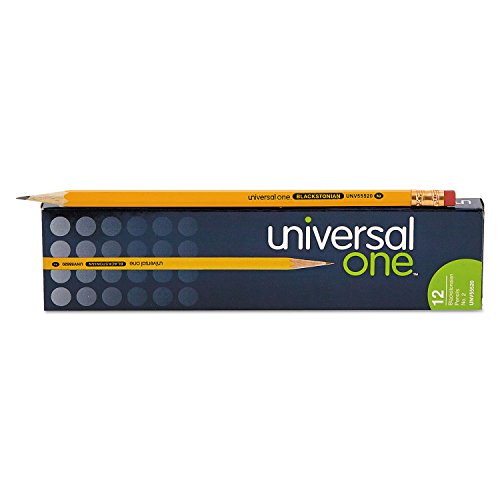 Lápiz Universal 55520 HB #2 amarillo docena miniatura 5