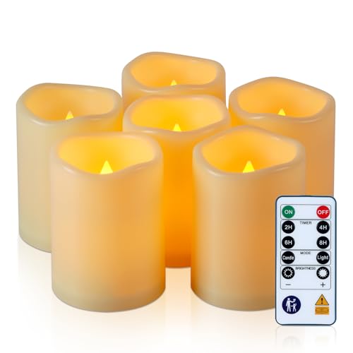 Bougies d'extérieur sans flamme étanches pour éviter les risques d'incendie