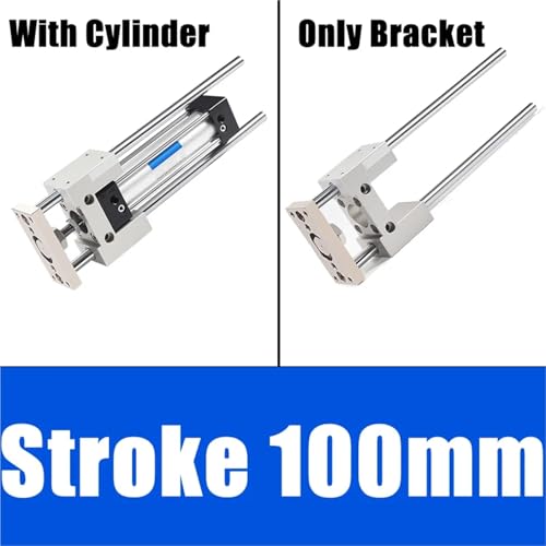 Rail de guidage linéaire standard piston SC32 course 100