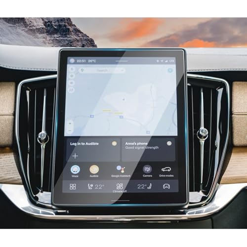 Film protection écran anti-rayure pour Volvo XC90 2025 2026 finis les reflets sur 11,2 pouces