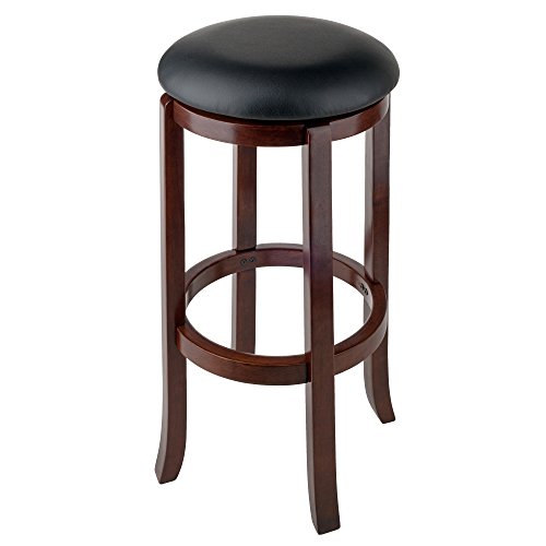 Winsome Fiona, 4 Stools, Walnut #TOP6