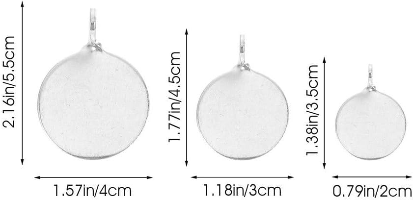 Sosoport 3pcs Stainless Steel Game Training Targets for Gong Hanging Kit Targets Metal Hooting Practice Tool Training Tool High Strength Manganese Steel