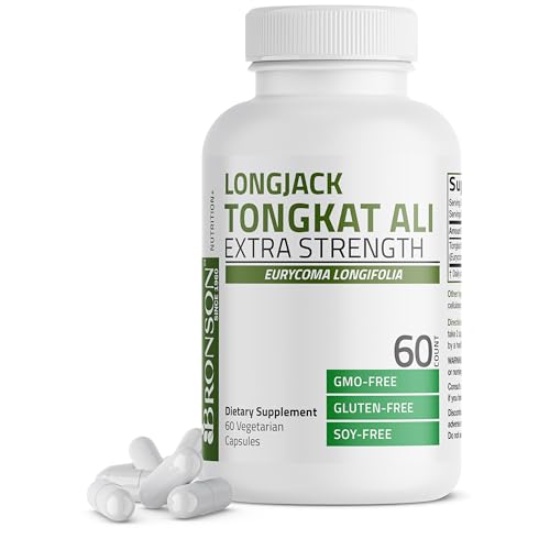 Bronson Longjack Tongkat Ali Extra Strength 60 Vegetarian Capsules