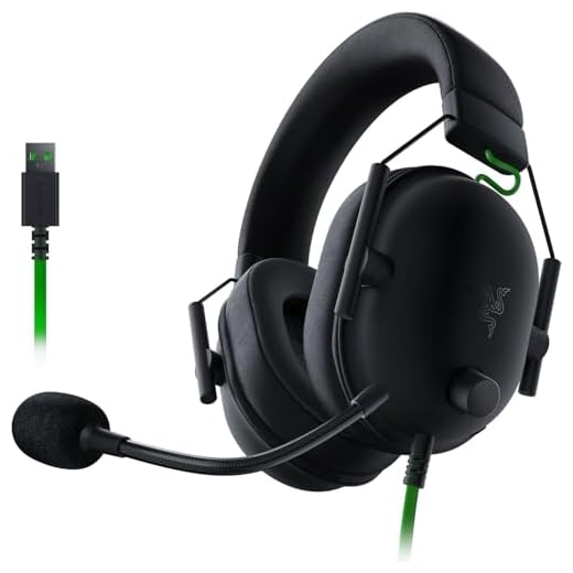 Razer BlackShark V2 X USB - Wired Esports Headset (TriForce 50 mm Drivers, Noise Cancellation, 240g Ultra-light Build, Memory Foam Cushions, 7.1 Surround Sound) Black